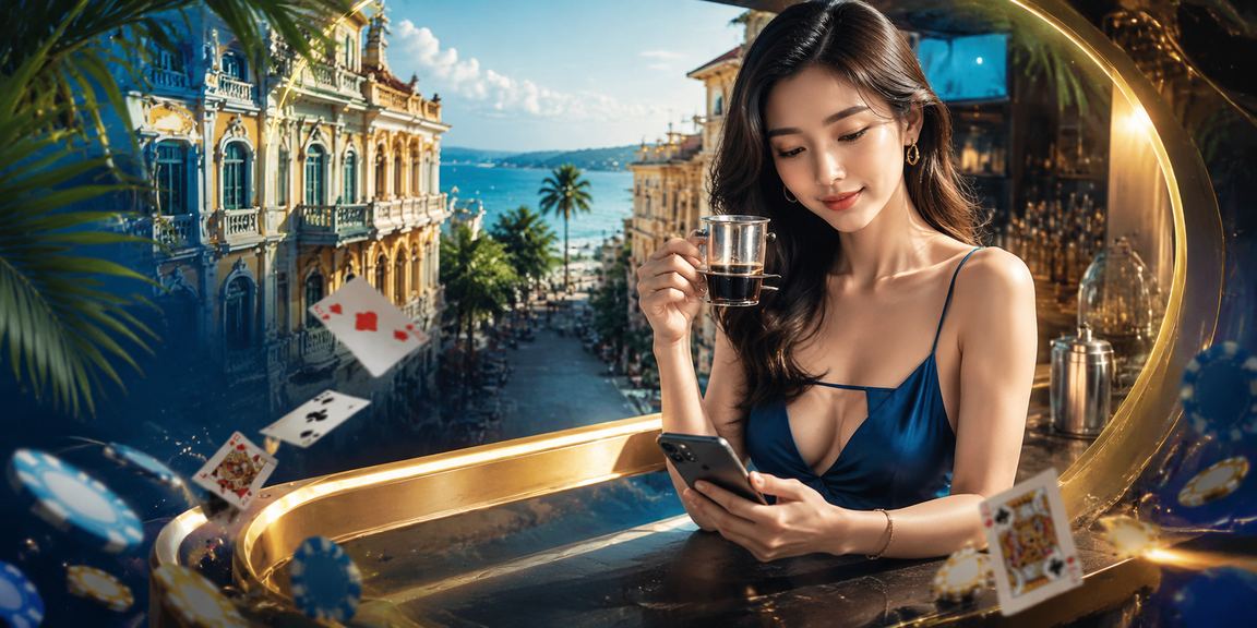 Người chơi game bài tại Hà Nội kết hợp cà phê buổi sáng